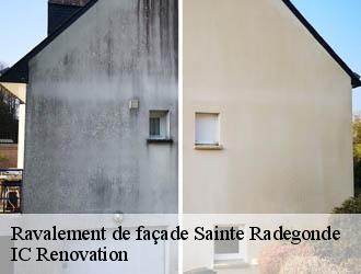 Ravalement de façade sainte-radegonde-24560 IC Renovation