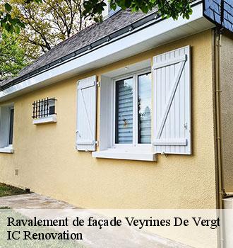 Ravalement de façade veyrines-de-vergt-24380 IC Renovation