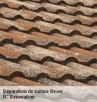 Réparation de toiture besse-24550 IC Renovation