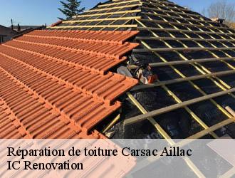 Réparation de toiture carsac-aillac-24200 IC Renovation