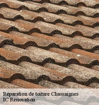 Réparation de toiture chassaignes-24600 Ets Blanchard