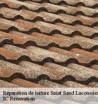 Réparation de toiture saint-saud-lacoussiere-24470 Techni renov