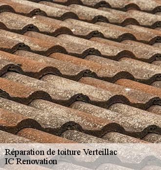 Réparation de toiture verteillac-24320 IC Renovation