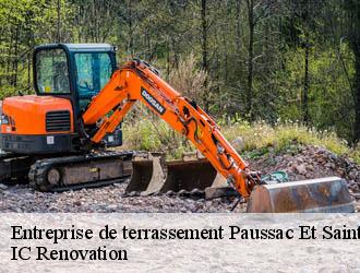 Entreprise de terrassement paussac-et-saint-vivien-24310 IC Renovation