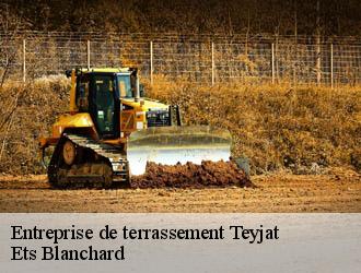 Entreprise de terrassement  teyjat-24300 Ets Blanchard 