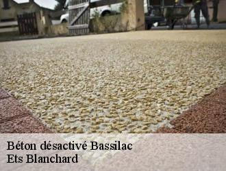 Béton désactivé  bassilac-24330 Ets Blanchard 