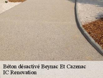 Béton désactivé beynac-et-cazenac-24220 IC Renovation