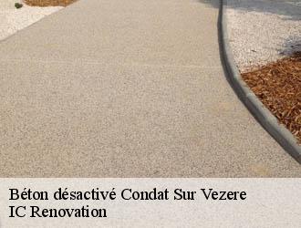 Béton désactivé condat-sur-vezere-24570 IC Renovation