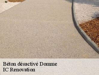 Béton désactivé domme-24250 IC Renovation