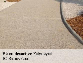 Béton désactivé falgueyrat-24560 IC Renovation