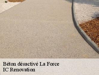 Béton désactivé la-force-24130 IC Renovation