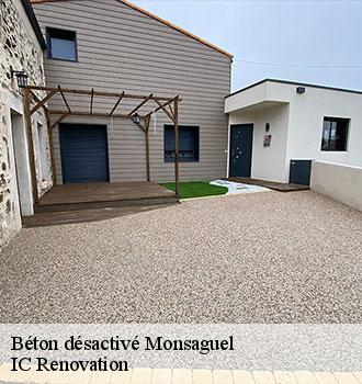 Béton désactivé  monsaguel-24560 Ets Blanchard 