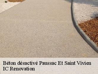 Béton désactivé paussac-et-saint-vivien-24310 IC Renovation