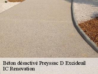 Béton désactivé preyssac-d-excideuil-24160 IC Renovation