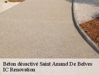 Béton désactivé saint-amand-de-belves-24170 IC Renovation
