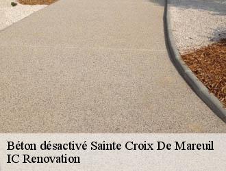 Béton désactivé sainte-croix-de-mareuil-24340 IC Renovation