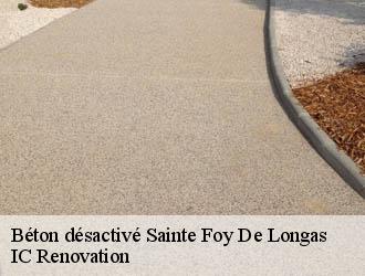 Béton désactivé sainte-foy-de-longas-24510 IC Renovation