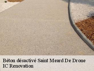 Béton désactivé saint-meard-de-drone-24600 IC Renovation