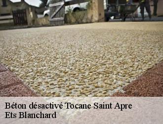 Béton désactivé tocane-saint-apre-24350 Ets Blanchard
