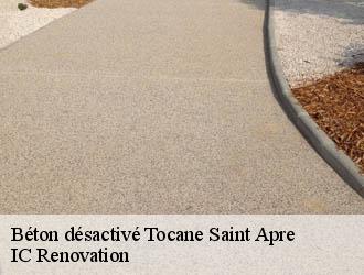 Béton désactivé tocane-saint-apre-24350 IC Renovation