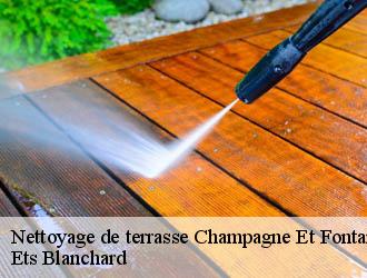 Nettoyage de terrasse  champagne-et-fontaine-24320 Ets Blanchard 