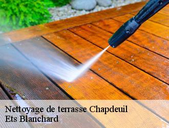 Nettoyage de terrasse  chapdeuil-24320 Ets Blanchard 