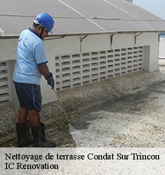 Nettoyage de terrasse  condat-sur-trincou-24530 Ets Blanchard 