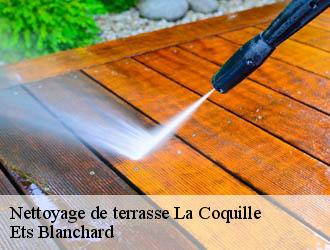 Nettoyage de terrasse  la-coquille-24450 Ets Blanchard 