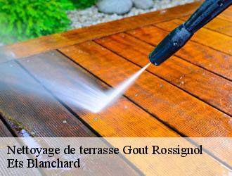 Nettoyage de terrasse  gout-rossignol-24320 Ets Blanchard 