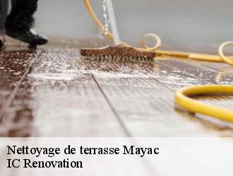 Nettoyage de terrasse  mayac-24420 Ets Blanchard 