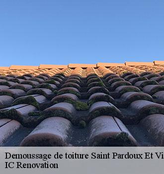 Demoussage de toiture  saint-pardoux-et-vielvic-24170 Ets Blanchard 