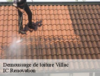 Demoussage de toiture  villac-24120 Ets Blanchard 